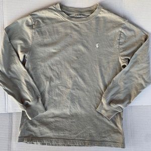 Polo By Ralp Lauren Long Sleeve Gray T-shirt M